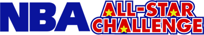 NBA All-Star Challenge logo for Sega Mega Drive